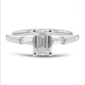 Brand new Moissanite diamond ring.